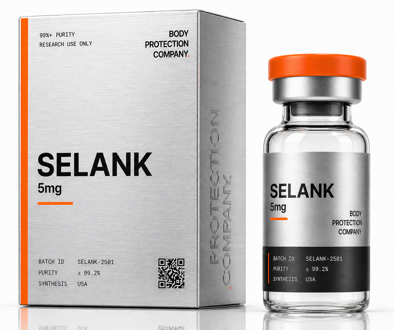 Selank Body Protection Company product mockup